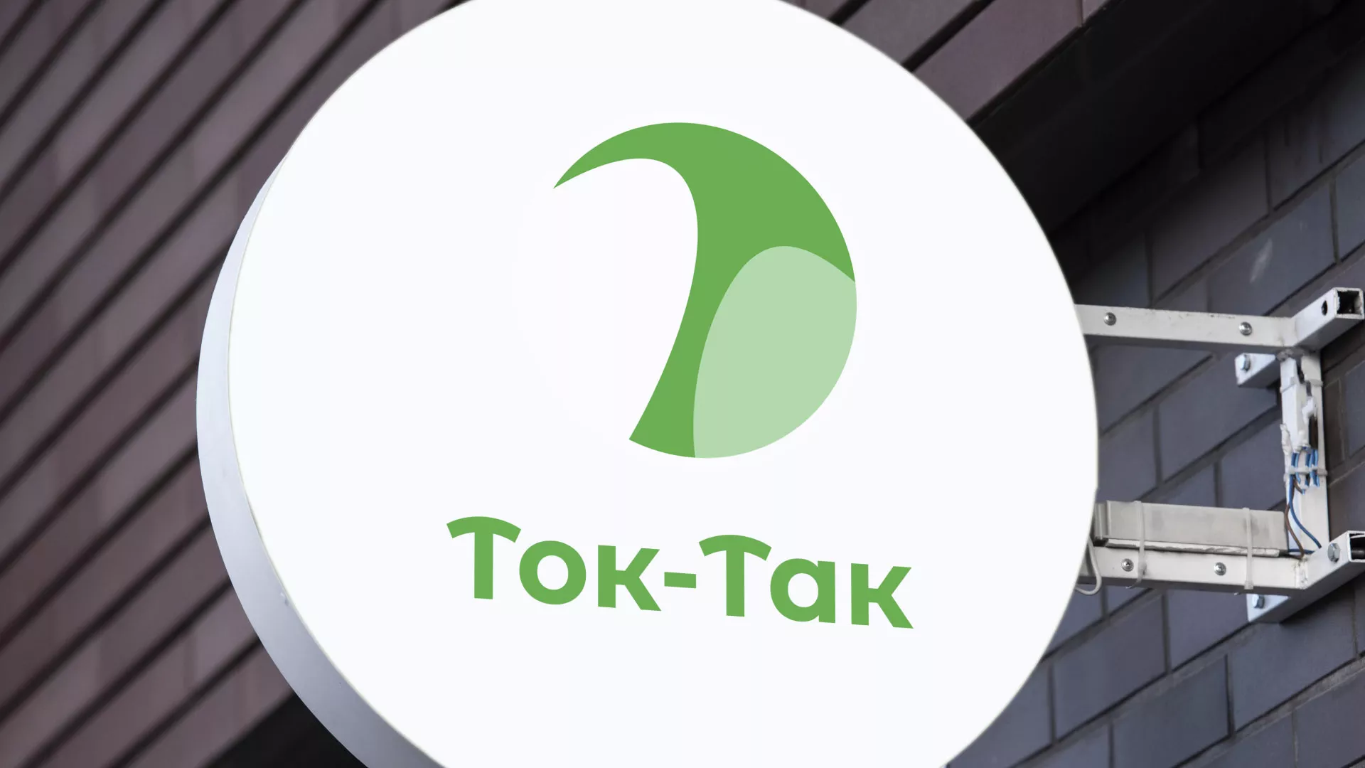 Разработка логотипа аутсорсинговой компании «Ток-Так» в Горняке